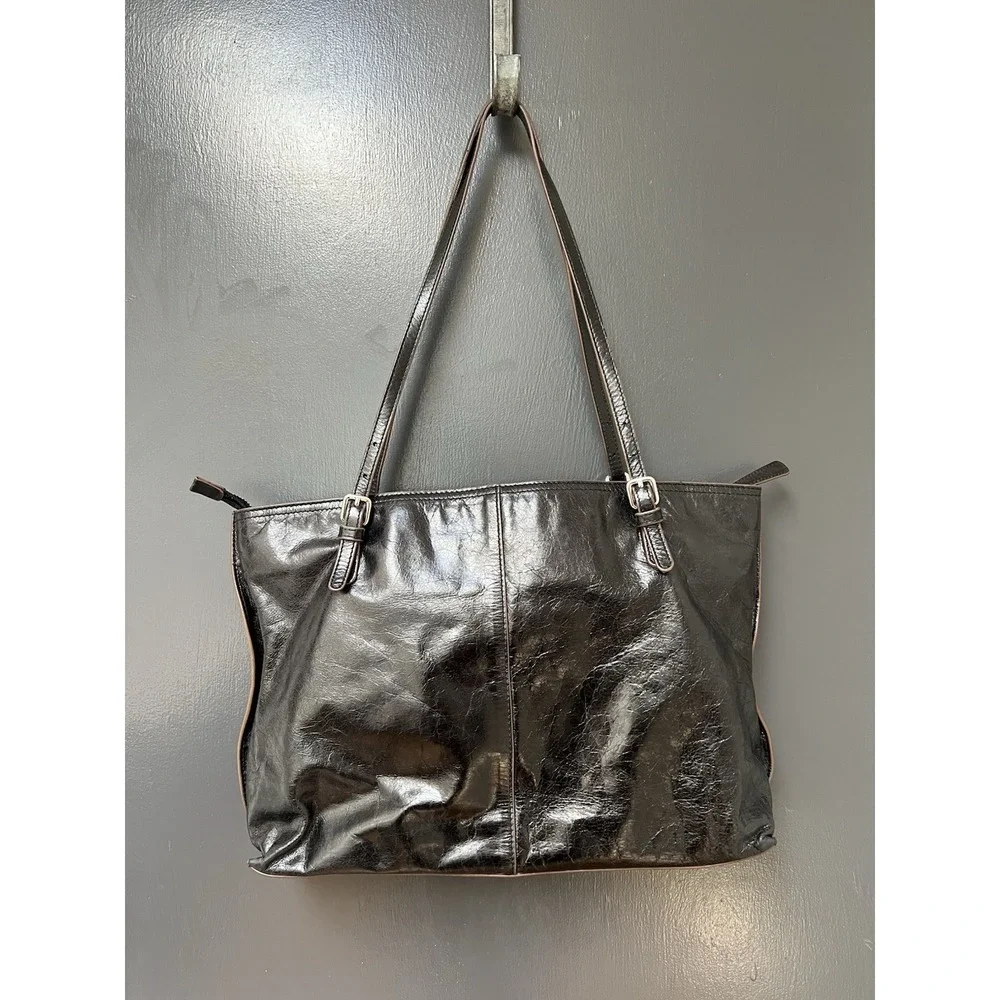 HOBO polished leather